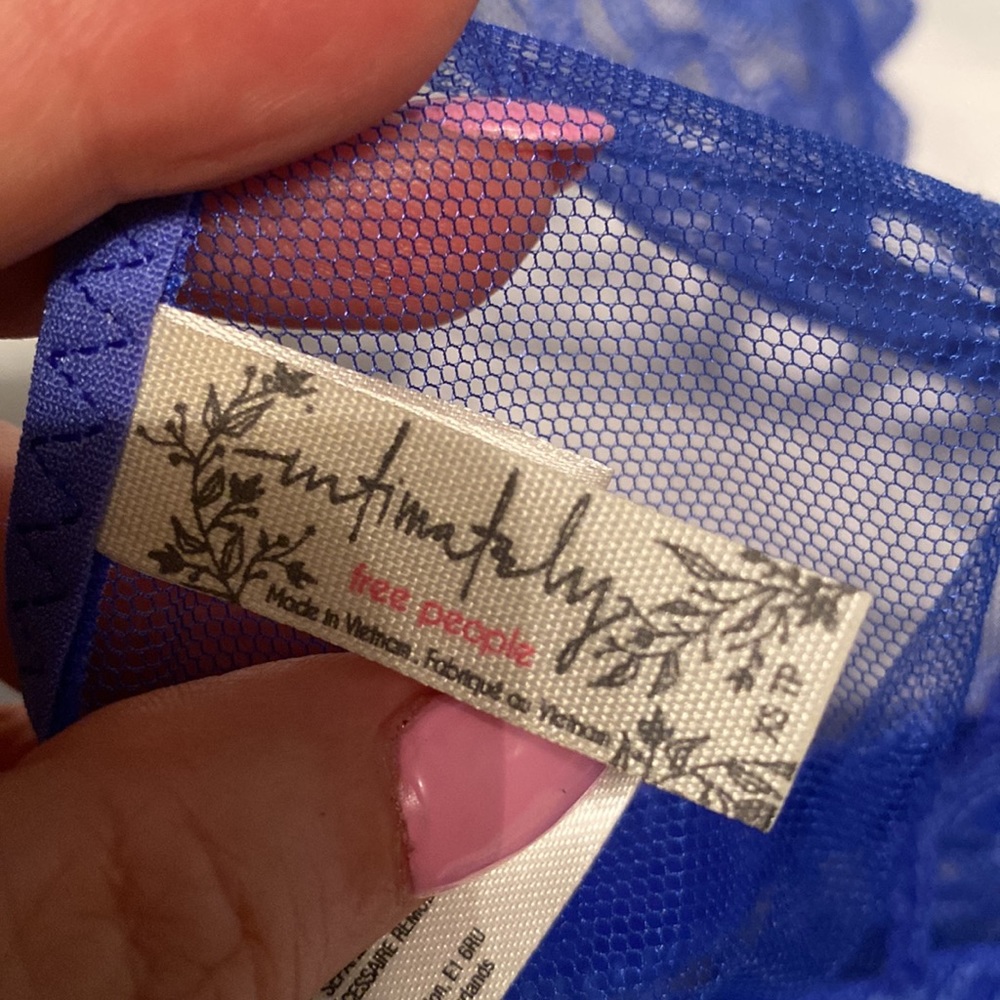 NWT Free People Amelie Lace Bralette - Picture 7 of 10